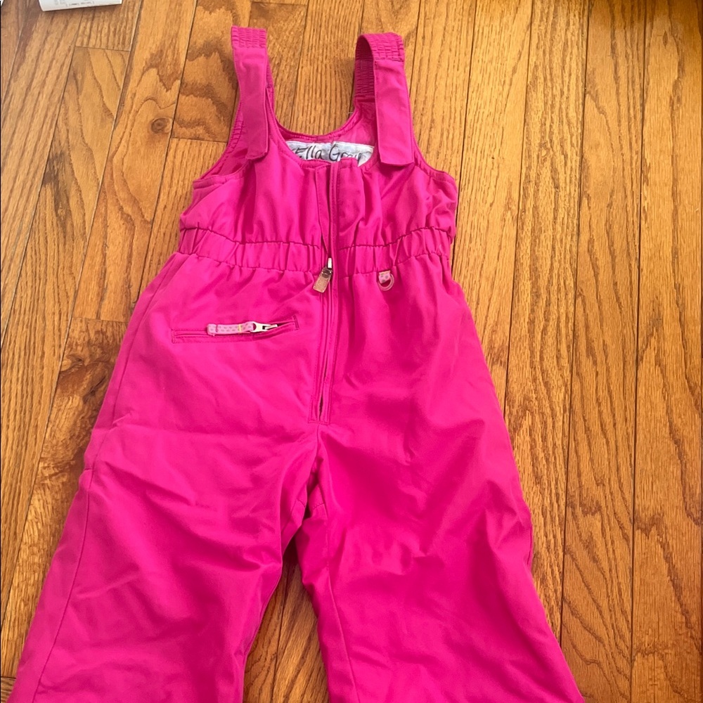 Obermayer Pink Kids snow pants
